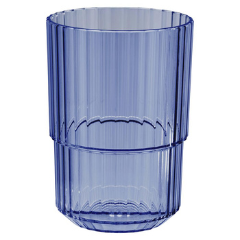 Verre en tritan LINEA, couleur bleue 400 ml, 8.5x12 cm, lot de 48 pièces | APS 10588