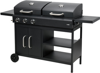 Grill 2 en 1, à gaz et à charbon TORNE 8,4 kW | LUND 99649