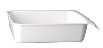 Bol CASCADE GN 1/2 en mélamine, blanc, 32,5x26,5x7,5 cm, 3,65 l | APS 83960