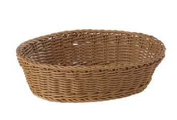 Panier à pain en polypropylène, beige, 25x18x6,5 cm | APS 50801