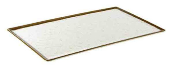 Plateau STONE ART, en mélamine, GN 1/1, 53x32,5x1,5 cm | APS 84519