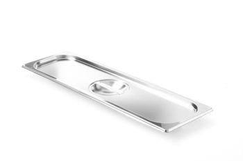 Couvercle en acier pour GN 2/4 PROFI LINE | HENDI 804179