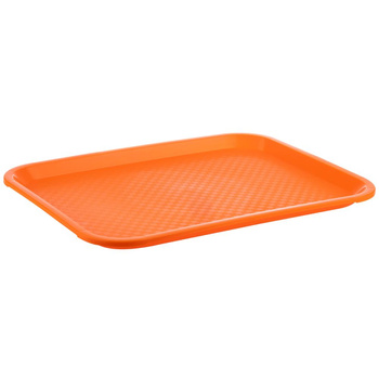 Plateau FAST FOOD orange, 35x27x2 cm | APS 534