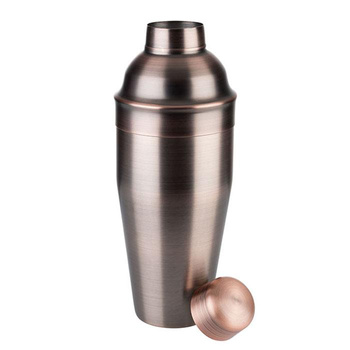 Shaker avec bouchon « BLEND », acier inoxydable, couleur cuivre antique, 700 ml | APS 93326