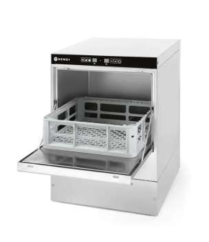 Lave-verres professionnel, paniers 40x40 cm, 2,8 kW, 230 V | HENDI 230268