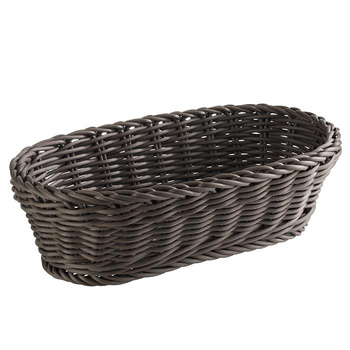 Panier à pain en polypropylène, brun, 28x16x8 cm | APS 50808