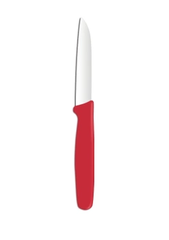 Couteau à éplucher rouge, pointu | HENDI 841556