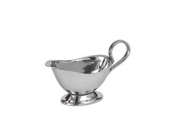 Saucière NAVA, acier inoxydable, 16x7.2x9.3 cm, 120 ml | APS 40204