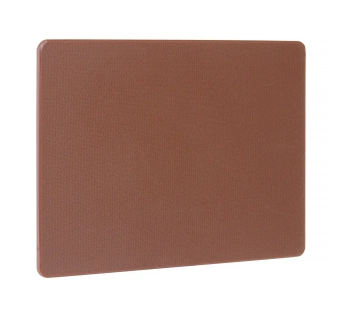 Planche en polyéthylène HACCP marron, GN 1/2 | HENDI 826942