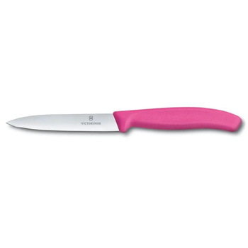 Couteau à légumes Swiss Classic rose long. lame 10 cm | VICTORINOX 6.7706.L115