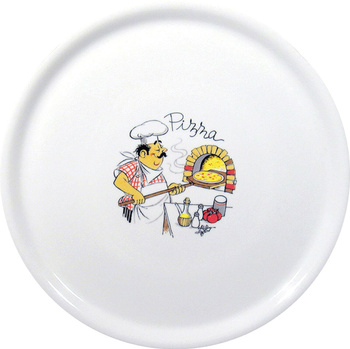 Assiette à pizza Traditional, blanc - Ø 31 cm | HENDI 768808