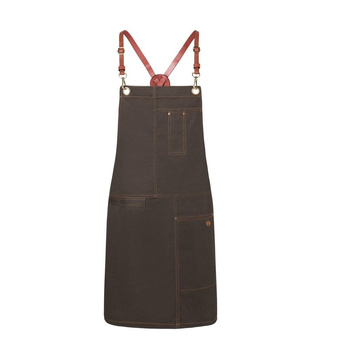 Tablier Urban X-Style chocolat | KARLOWSKY LS 25-48-pces