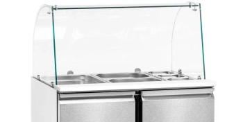 Ensemble de vitres pour table réfrigérée FG07101 | FORGAST CFG07101/12