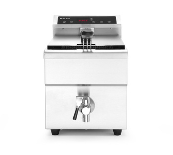 Friteuse à induction Kitchen Line 1 cuve 8 L, 3,5 kW, 230 V | HENDI 215012