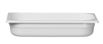 Récipient GN 1/3 prof. 6,5 cm en polycarbonate blanc | HENDI 862582