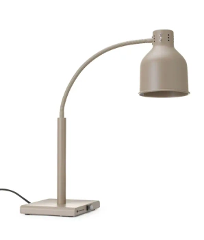 Lampe de réchauffement de plats, flexible, beige, 220-240 V/250 W, 26,8x20,3x66 cm | HENDI 273739
