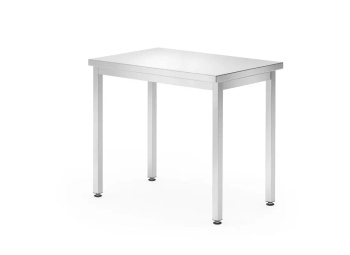 Table de travail centrale, 100x60x85 cm | HENDI 817070