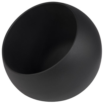 Bol de service avec couvercle, noir, 19x17,5 cm 800 ml | APS 85083