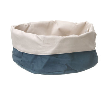 Sac à pain en coton rond bleu foncé 25 cm | HENDI 429051