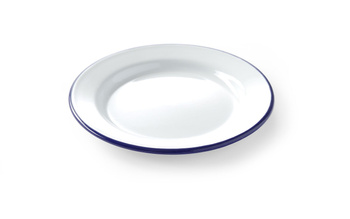 Assiette plate émaillée - Ø 20 cm | HENDI 621226