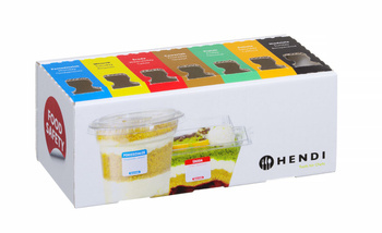 Ensemble d’étiquettes Food Safety avec distributeur | HENDI 850305