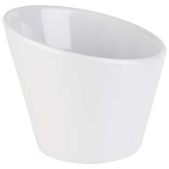 Bol CASUAL MAXI blanc en mélamine, 10x8,5 cm, 200 ml | APS 84215