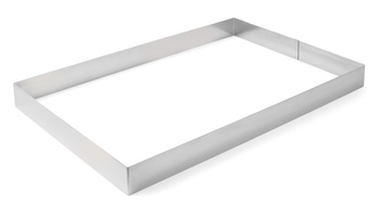 Rant de boulangerie-pâtisserie rectangulaire, 58,5x38,5 | HENDI 512401