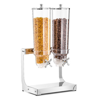 Distributeur double de céréales 2x2 L | FORGAST FG03202V1