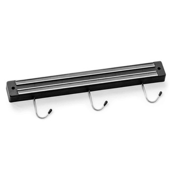 Barre magnétique avec crochets L. 33 cm | FORGAST FG11263