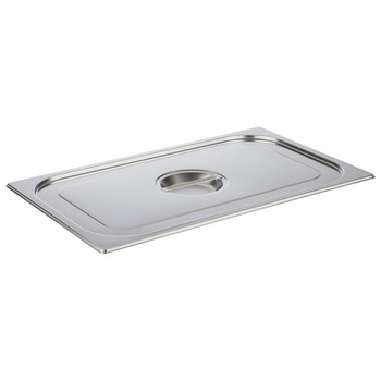 Couvercle en acier pour GN 1/1 sans découpe | APS 81195