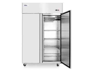 Armoire de congélation deux portes en acier inoxydable, 1260 l, dégivrage automatique | ARKTIC 232149