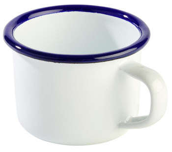 Tasse en acier émaillé, 7x5 cm, 100 ml | APS 40636