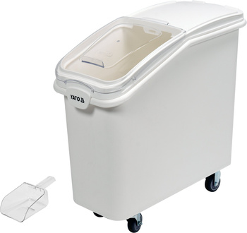 Conteneur alimentaire sur roulettes cap. 81 L | YATO YG-09109