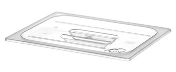 Couvercle en polycarbonate pour GN 1/2 | HENDI 864128