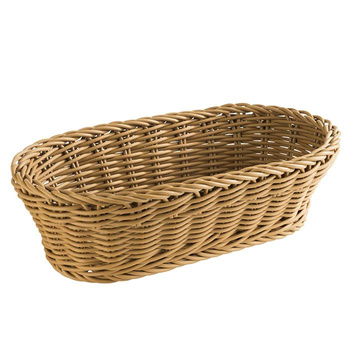 Panier à pain en polypropylène, beige, 28x16x8 cm | APS 50806