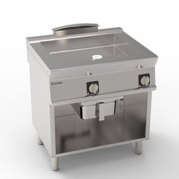 Poêle basculante électrique gastronome - cap. 28 l avec support | TECNOINOX 716072