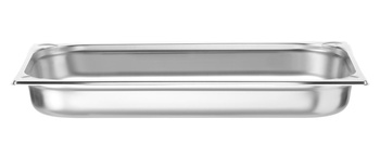 Récipient GN 1/1 prof. 6,5 cm en acier inoxydable KITCHEN LINE perforé | HENDI 807125