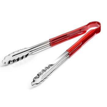 Pince de service HACCP, rouge, 30 cm | FORGAST FG11124