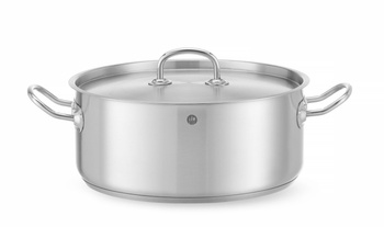 Casserole basse en acier inoxydable - cap. 7,4 l Kitchen Line | HENDI 836033