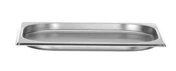 Bac GN 1/2 prof. 2 cm en acier inoxydable BUDGET LINE | HENDI 800300
