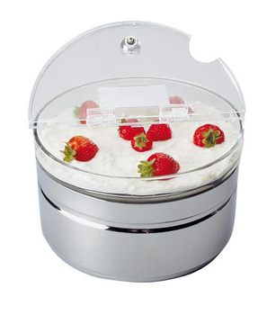 Bol rafraîchissant Maxi TOP FRESH avec élément réfrigérant et couvercle, 24 x 14 cm | APS 11845