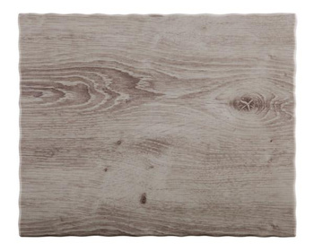 Plateau GN 1/2 OAK LIGHT, mélamine, gris, 32,5x26,5x1,5 cm | APS 84181