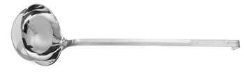 Louche monobloc Profi Line, acier inoxydable, diamètre 16,5 cm, capacité 1 l | HENDI 540701