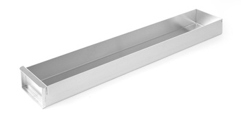 Plaque pâtissière en aluminium – fermée 58x10cm haut.5cm | HENDI 689851