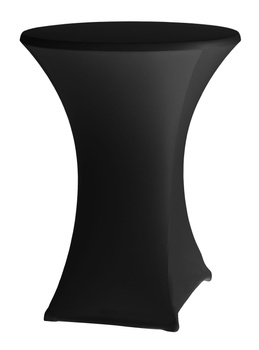 Housse pour table ronde SYMPOSIUM noire | HENDI 813836