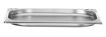 Bac GN 1/2 prof. 2 cm en acier inoxydable KITCHEN LINE | HENDI 806302