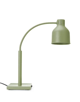 Lampe chauffante pour plats, flexible, verte, 220-240V/250 W, 26,8x20,3x66 cm | HENDI 273746