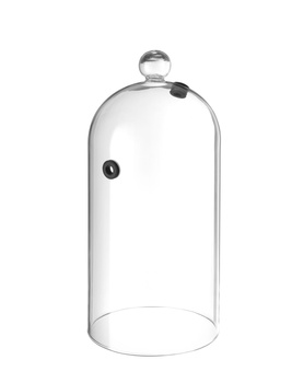 Cloche en verre avec orifice de ventilation pour pistolets fumoirs | HENDI 199657