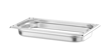 Bac GN 1/3 prof. 4 cm en acier inoxydable KITCHEN LINE | HENDI 806418
