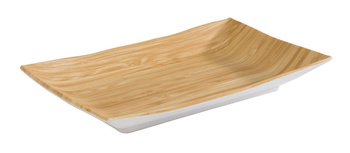 Plateau de présentation BAMBOO, en mélamine, 21x13x3 cm | APS 84806
